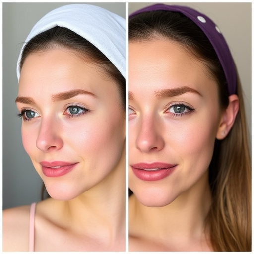 Before After,Smooth Skin