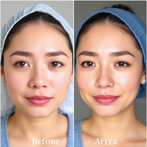 Before After,Smooth Skin