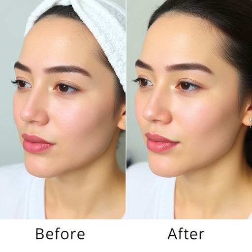 Before After,Smooth Skin