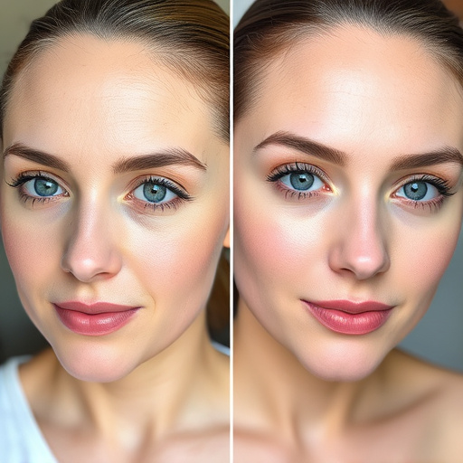 Before After,Smooth Skin