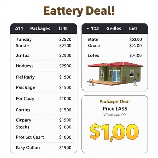 Price List,Package Deals