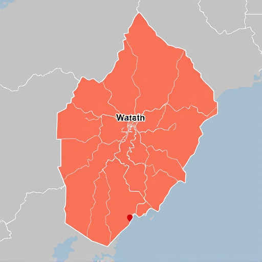Area Map,County Landmarks