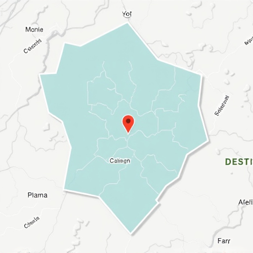 Area Map,County Landmarks