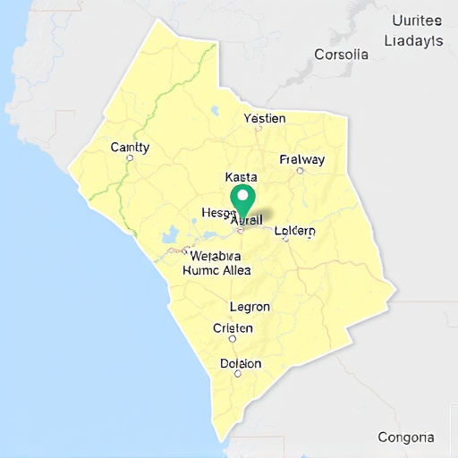 Area Map,County Landmarks