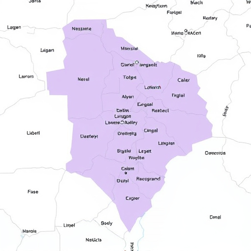 Area Map,County Landmarks