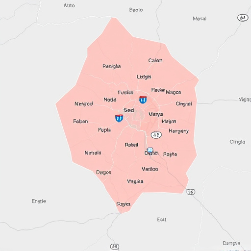 Area Map,County Landmarks