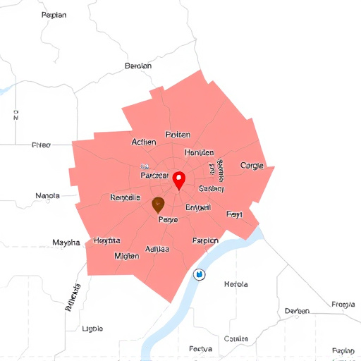 Area Map,County Landmarks