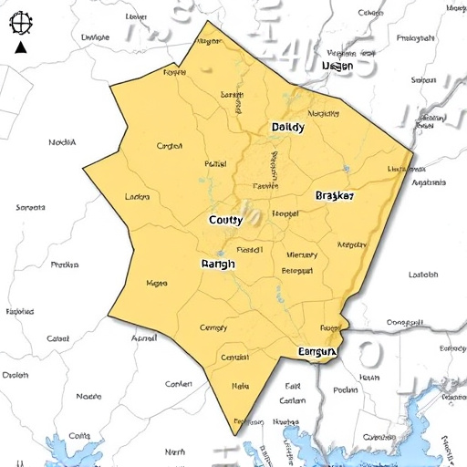 Area Map,County Landmarks
