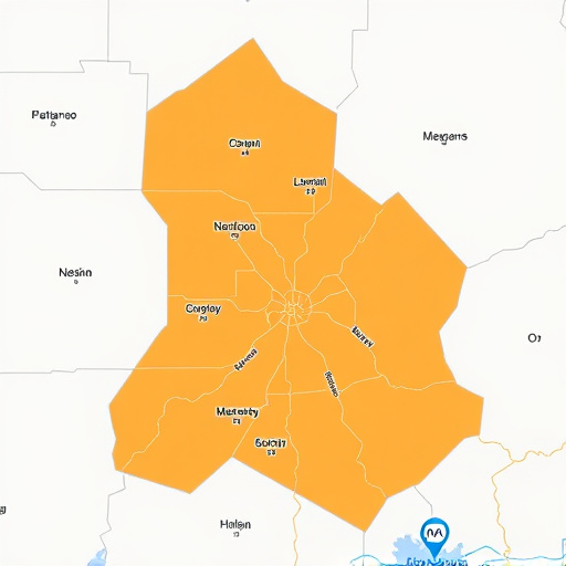 Area Map,County Landmarks