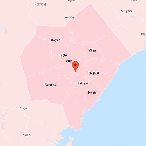 Area Map,County Landmarks