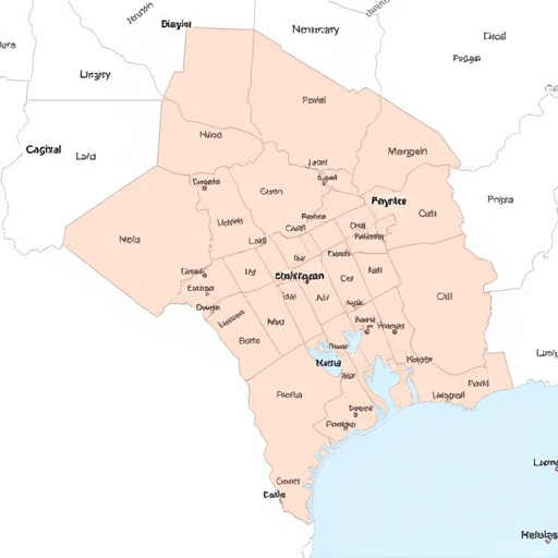 Area Map,County Landmarks