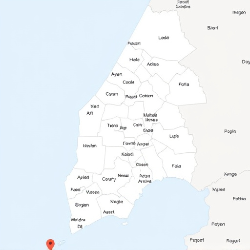 Area Map,County Landmarks