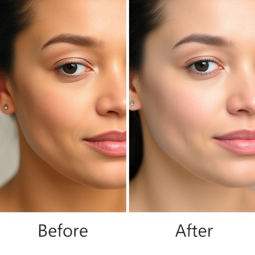 Before After,Smooth Skin