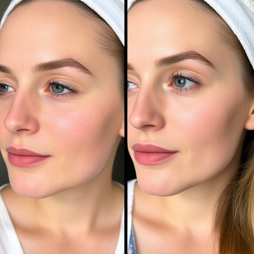 Before After,Smooth Skin