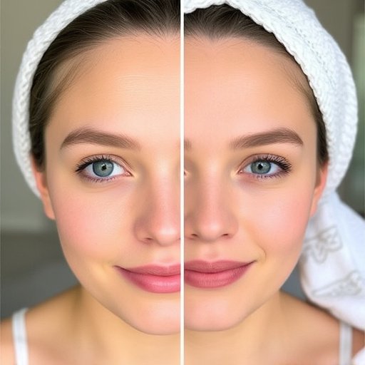 Before After,Smooth Skin