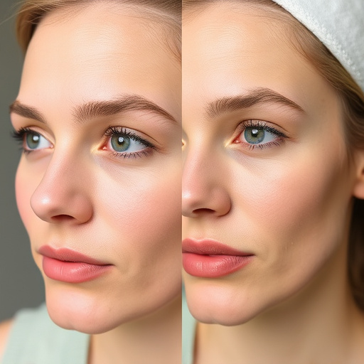 Before After,Smooth Skin