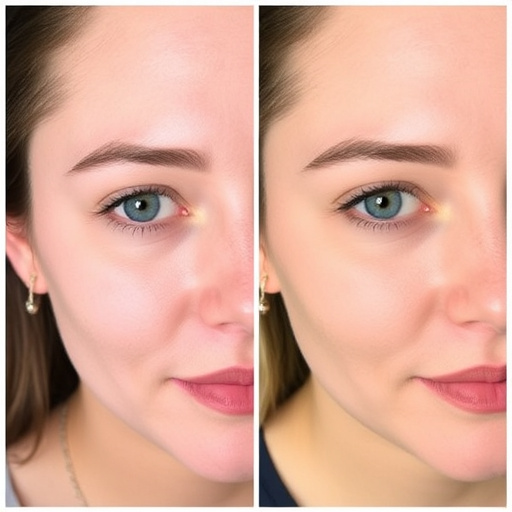Before After,Smooth Skin