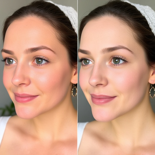 Before After,Smooth Skin