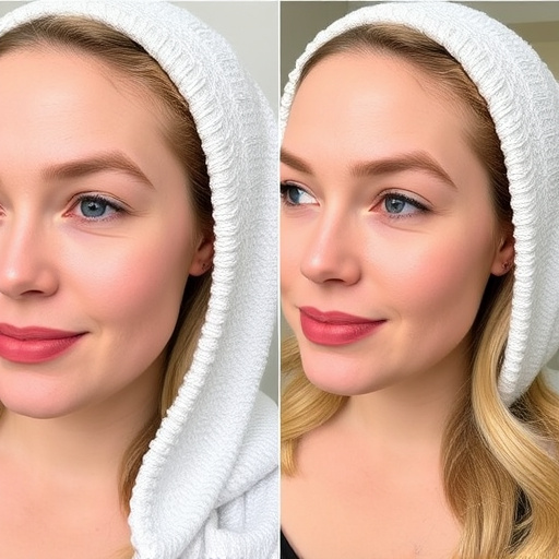 Before After,Smooth Skin