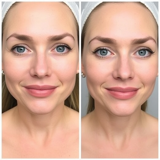 Before After,Smooth Skin