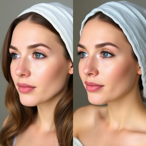Before After,Smooth Skin
