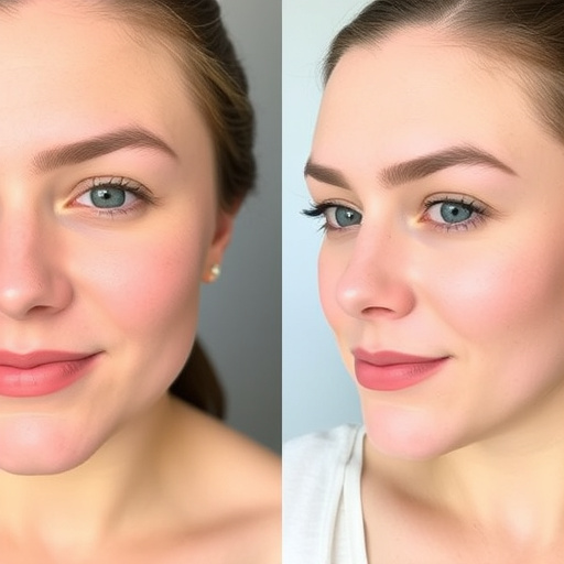 Before After,Smooth Skin