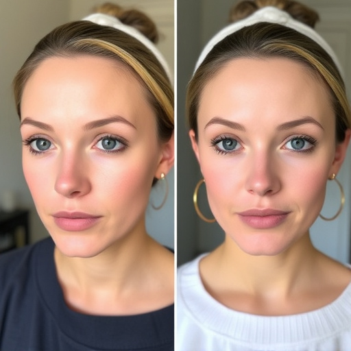 Before After,Smooth Skin