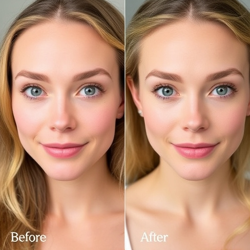 Before After,Smooth Skin