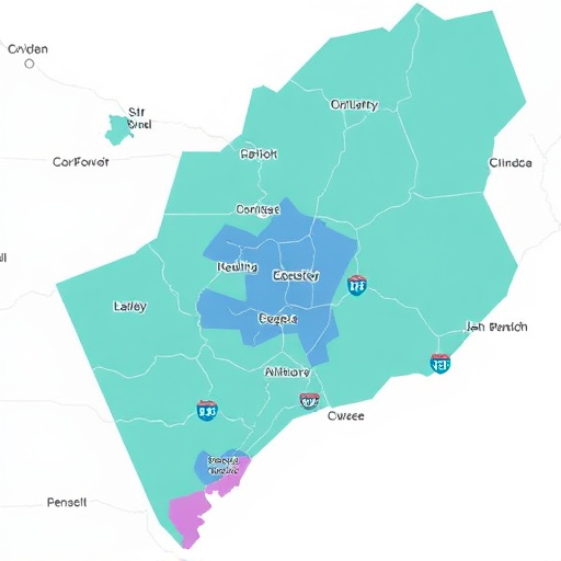 Coverage Map,Service Zones