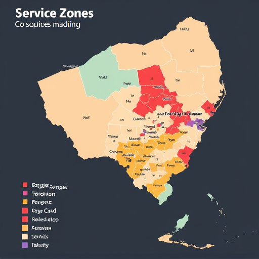 Coverage Map,Service Zones
