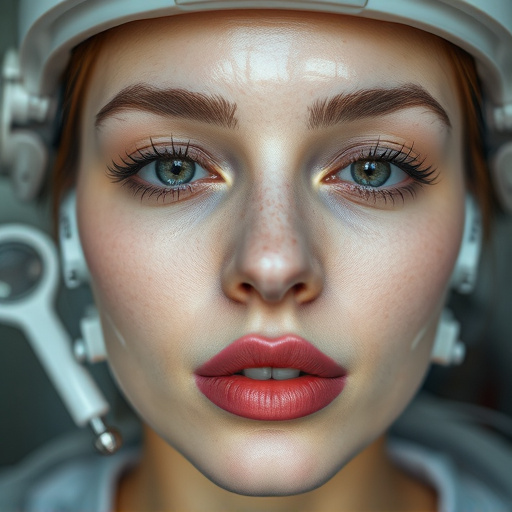 Face Close-up,Facial Machine