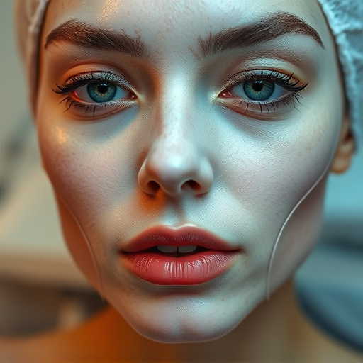 Face Close-up,Facial Machine