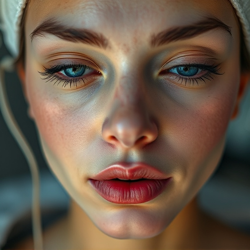 Face Close-up,Facial Machine