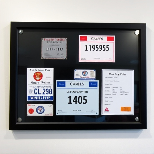 License Display,Certification Wall