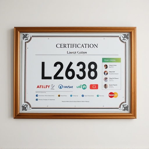 License Display,Certification Wall