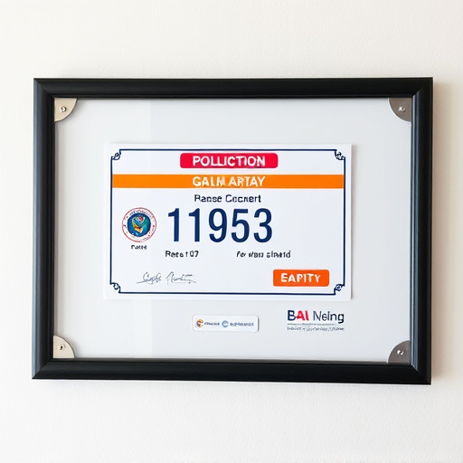 License Display,Certification Wall