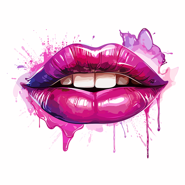 Lip Close-up,Treatment Demo