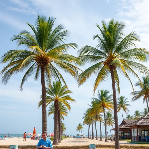 Palm Trees,Beach Clinic