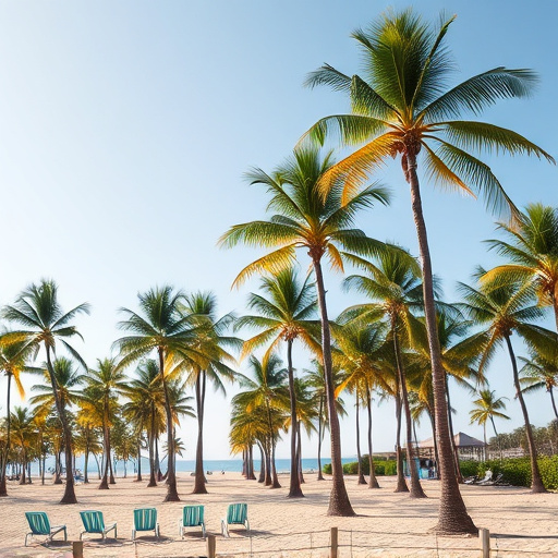 Palm Trees,Beach Clinic