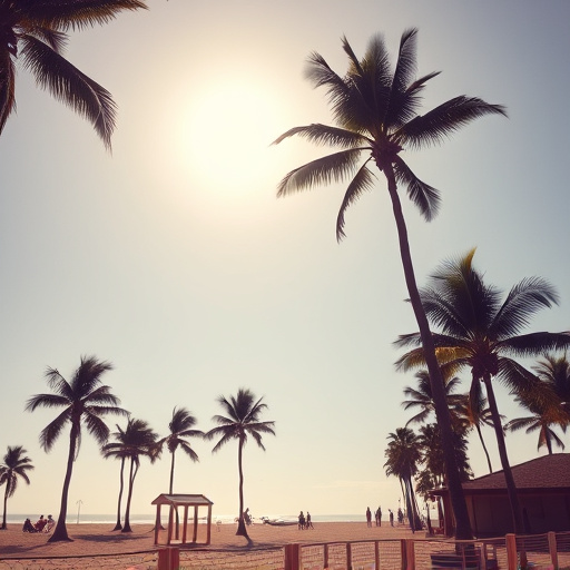 Palm Trees,Beach Clinic