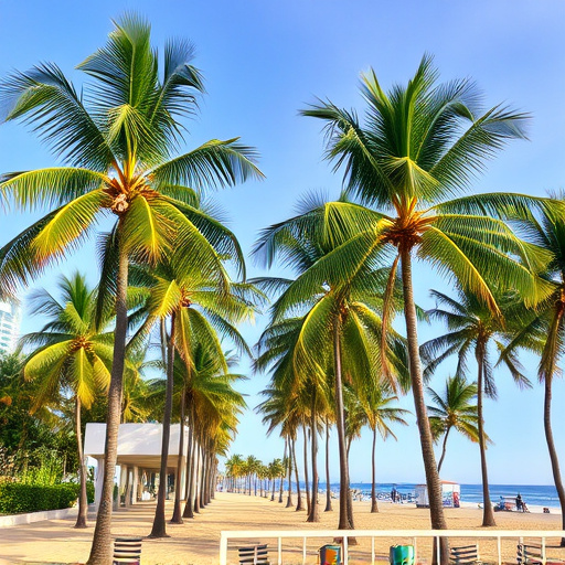 Palm Trees,Beach Clinic