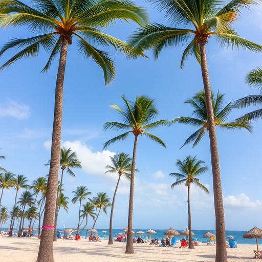 Palm Trees,Beach Clinic