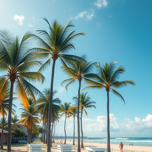 Palm Trees,Beach Clinic