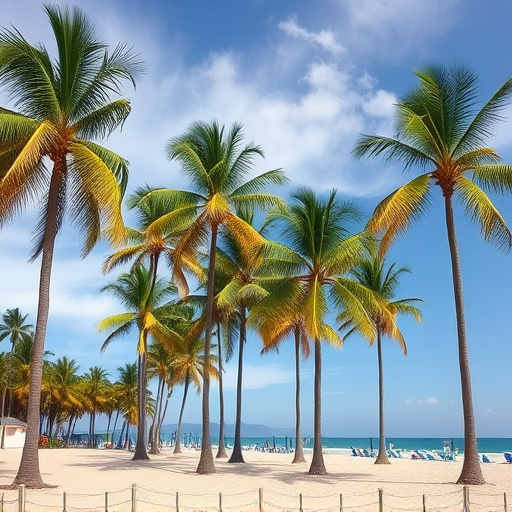 Palm Trees,Beach Clinic