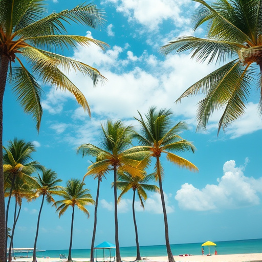 Palm Trees,Beach Clinic