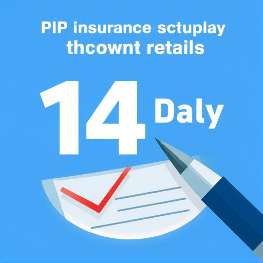 PIP insurance 14-day rule