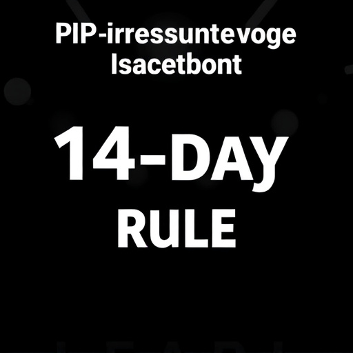 PIP insurance 14-day rule