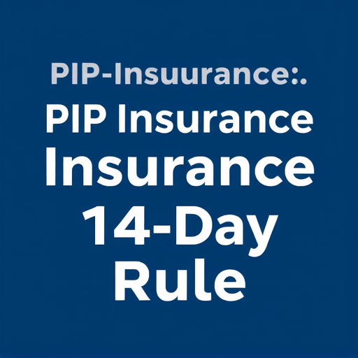 PIP insurance 14-day rule