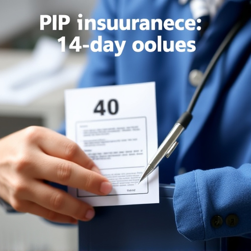 PIP insurance 14-day rule