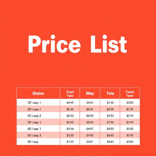 Price List,Package Deals